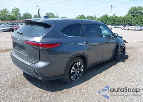 2022 Toyota Highlander Xle from USA, damaged, VIN 5TDGZRBH6NS573548
